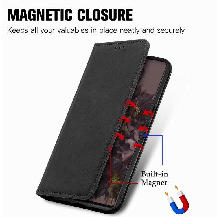 For Google Pixel 7 5G Retro Skin Feel Magnetic Leather Phone Case