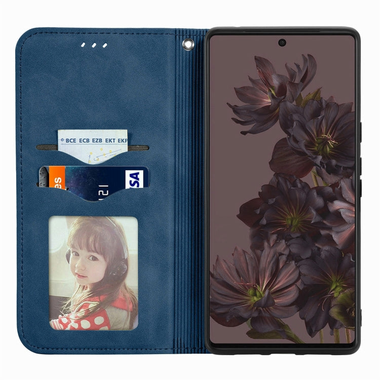 For Google Pixel 7 5G Retro Skin Feel Magnetic Leather Phone Case