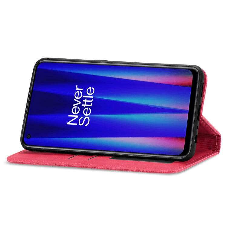 For OnePlus Nord CE 2 5G Retro Skin Feel Magnetic Leather Phone Case