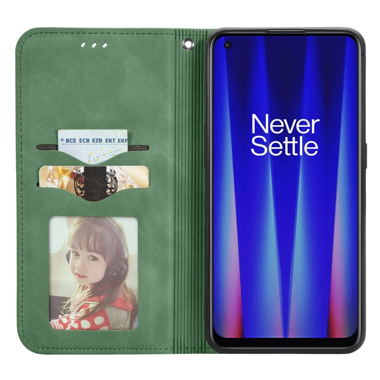 For OnePlus Nord CE 2 5G Retro Skin Feel Magnetic Leather Phone Case