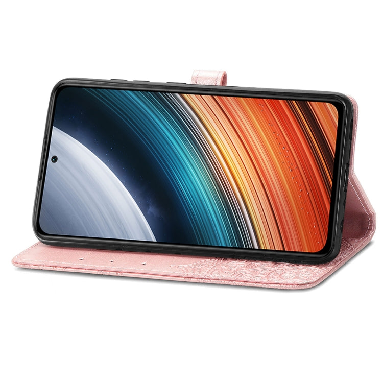 For Xiaomi Redmi K40S Mandala Flower Embossed Leather Phone Case