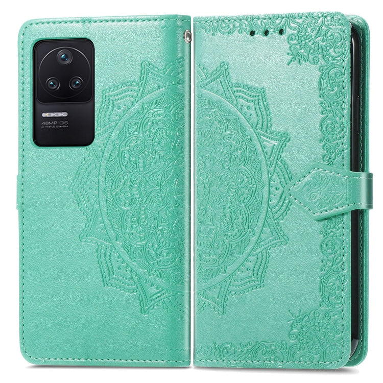 For Xiaomi Redmi K40S Mandala Flower Embossed Leather Phone Case