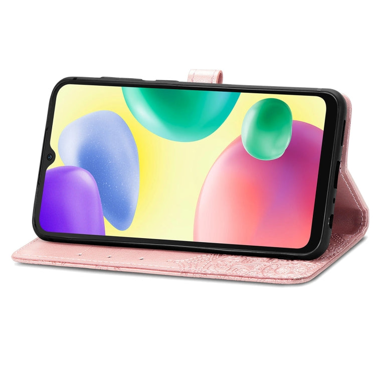 For Xiaomi Redmi 10A Mandala Flower Embossed Leather Phone Case