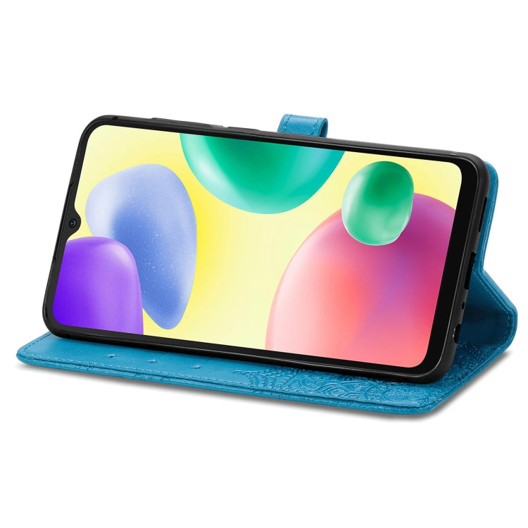 For Xiaomi Redmi 10A Mandala Flower Embossed Leather Phone Case