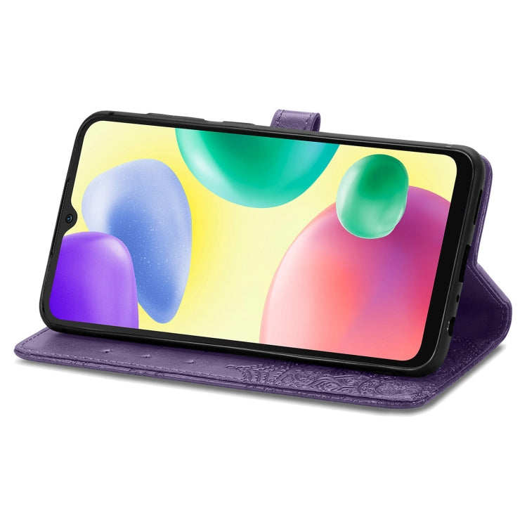 For Xiaomi Redmi 10A Mandala Flower Embossed Leather Phone Case