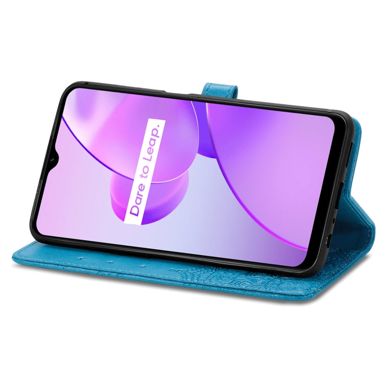 For OPPO Realme C31 Mandala Flower Embossed Leather Phone Case