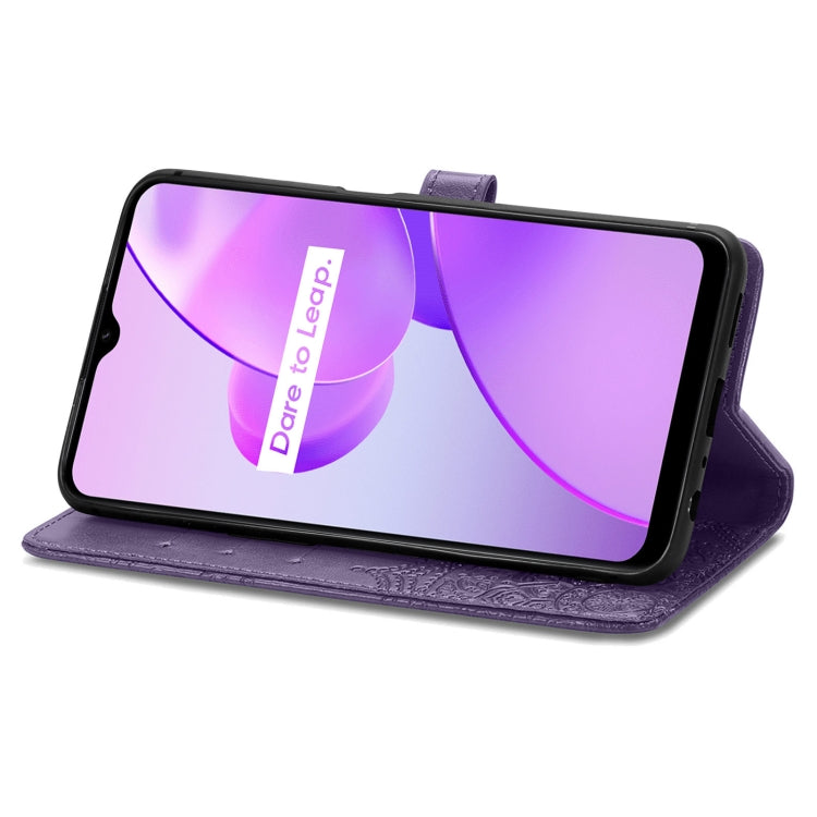 For OPPO Realme C31 Mandala Flower Embossed Leather Phone Case