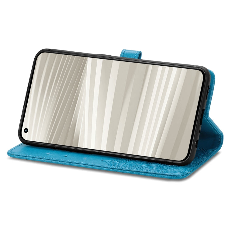 For OPPO Realme GT2 Pro Mandala Flower Embossed Leather Phone Case