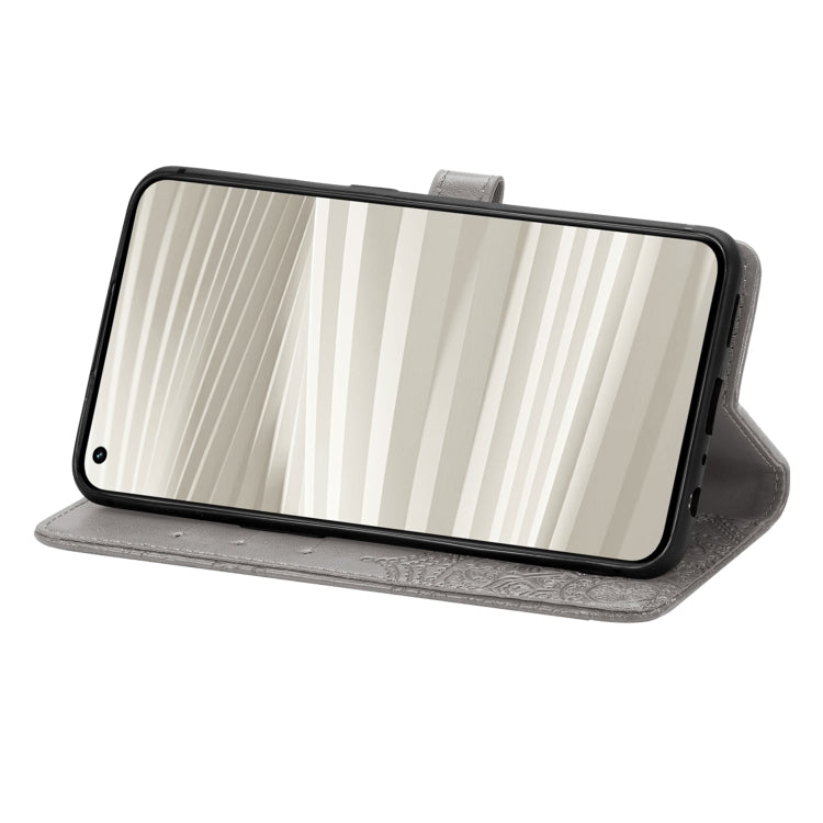 For OPPO Realme GT2 Pro Mandala Flower Embossed Leather Phone Case