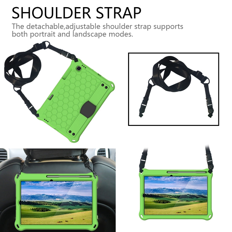 For Lenovo X306 / X606 / K10 Honeycomb EVA + PC Shockproof Tablet Case with Strap