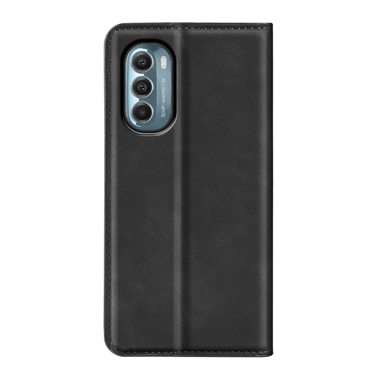 For Motorola Moto G 5G 2022 Retro-skin Magnetic Suction Leather Phone Case