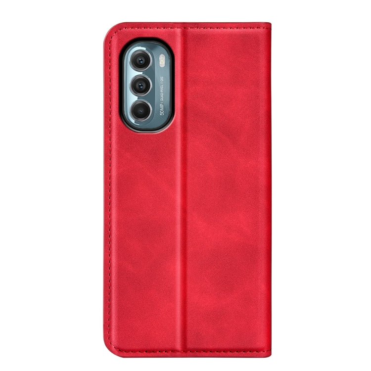 For Motorola Moto G 5G 2022 Retro-skin Magnetic Suction Leather Phone Case