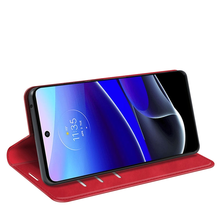 For Motorola Moto G 5G 2022 Retro-skin Magnetic Suction Leather Phone Case