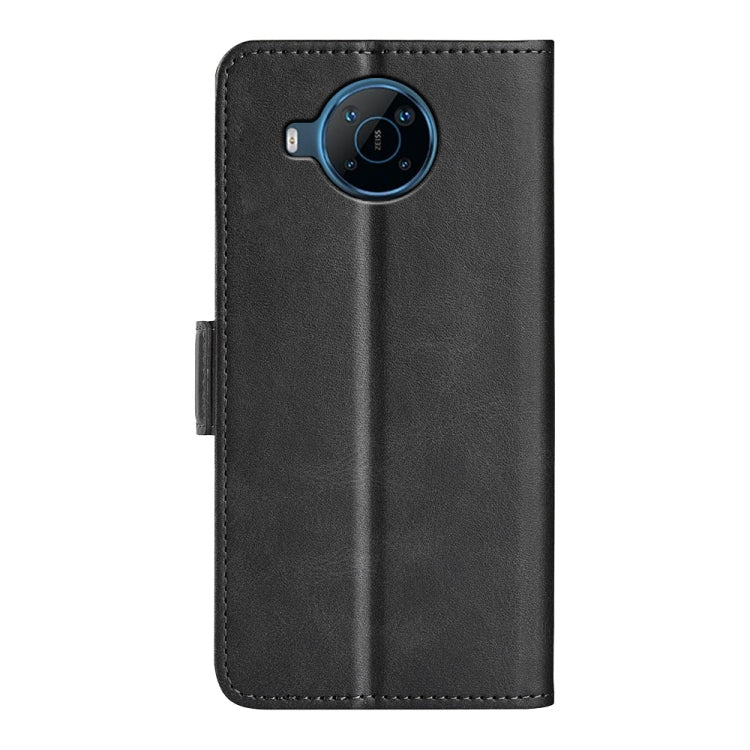 For Nokia X100 Dual-side Magnetic Buckle Leather Phone Case