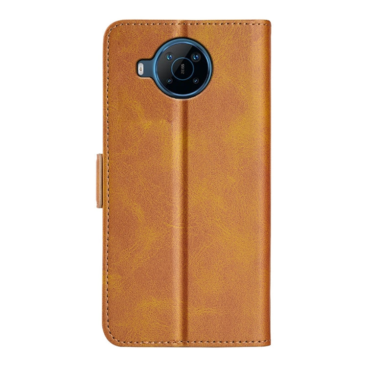 For Nokia X100 Dual-side Magnetic Buckle Leather Phone Case