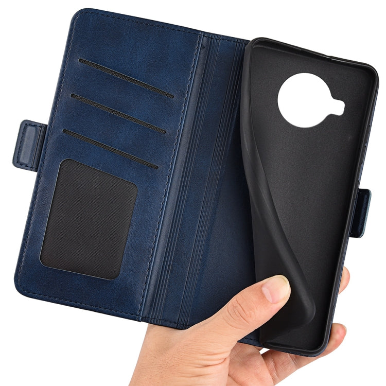 For Nokia X100 Dual-side Magnetic Buckle Leather Phone Case