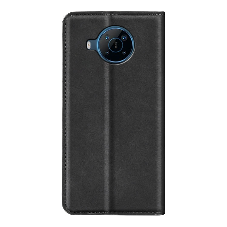 For Nokia X100 Retro-skin Magnetic Suction Leather Phone Case