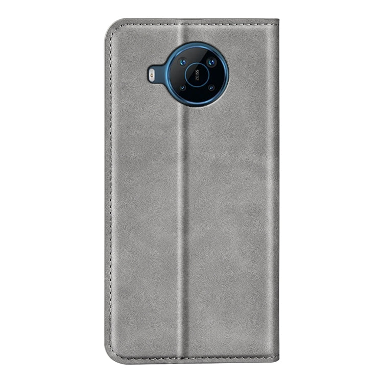 For Nokia X100 Retro-skin Magnetic Suction Leather Phone Case