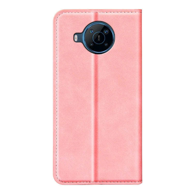 For Nokia X100 Retro-skin Magnetic Suction Leather Phone Case