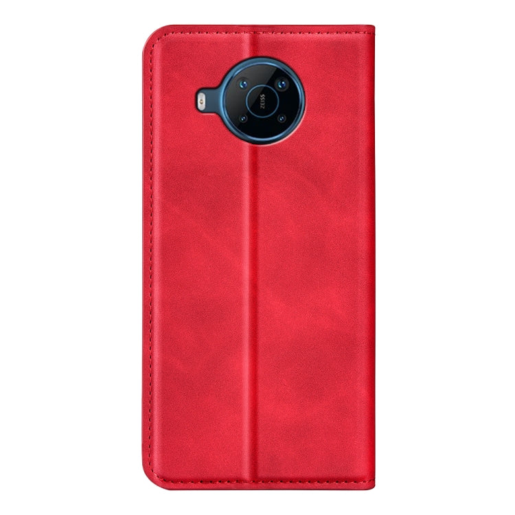 For Nokia X100 Retro-skin Magnetic Suction Leather Phone Case