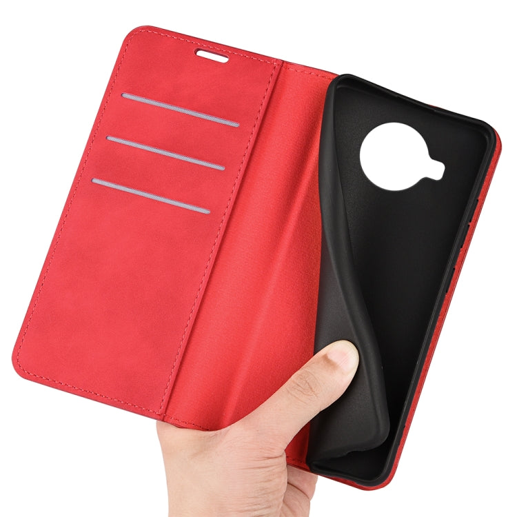 For Nokia X100 Retro-skin Magnetic Suction Leather Phone Case