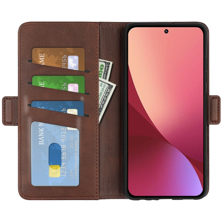 For Xiaomi 12 Lite Dual-side Magnetic Buckle Leather Phone Case