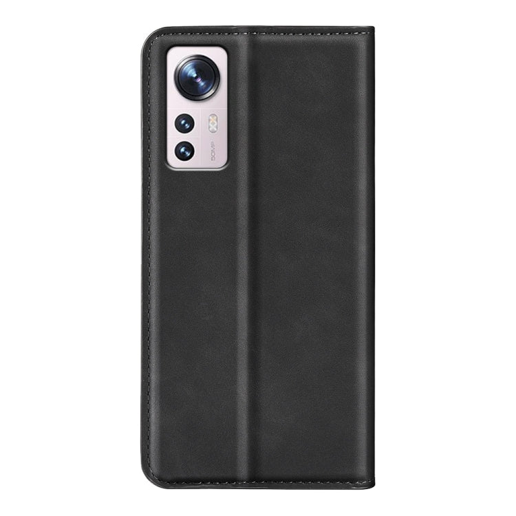 For Xiaomi 12 Lite Retro-skin Magnetic Suction Leather Phone Case