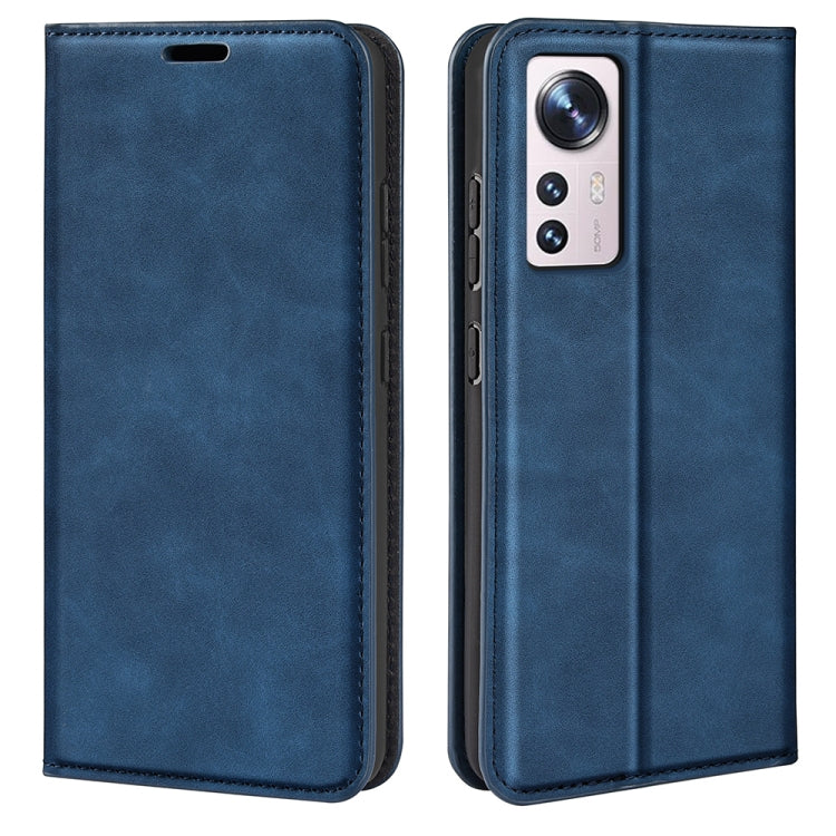 For Xiaomi 12 Lite Retro-skin Magnetic Suction Leather Phone Case