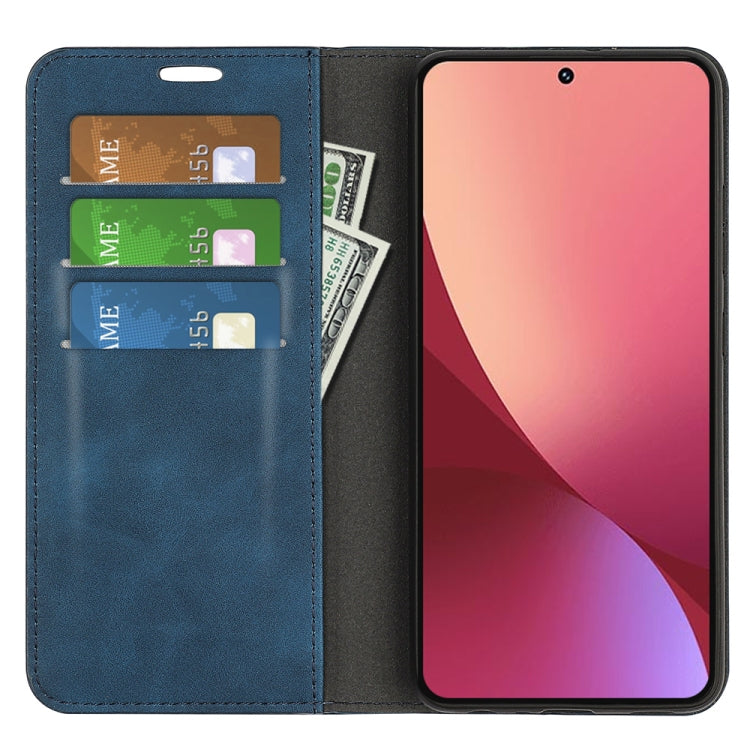 For Xiaomi 12 Lite Retro-skin Magnetic Suction Leather Phone Case