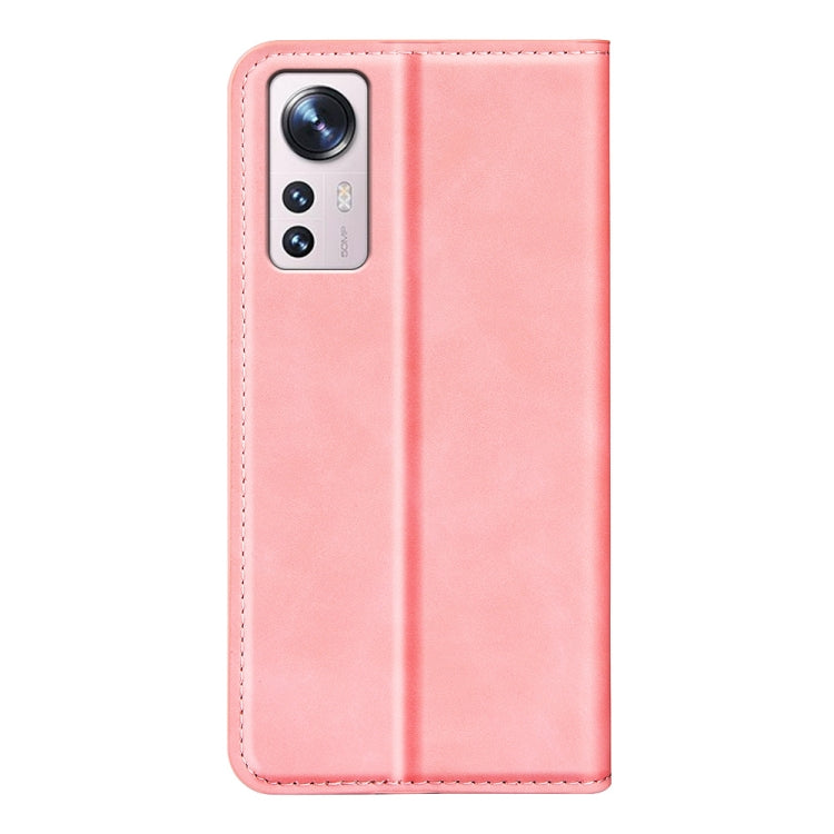 For Xiaomi 12 Lite Retro-skin Magnetic Suction Leather Phone Case