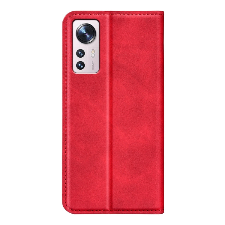 For Xiaomi 12 Lite Retro-skin Magnetic Suction Leather Phone Case