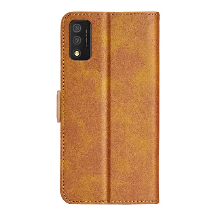 For TCL 30T Dual-side Magnetic Buckle Leather Phone Case