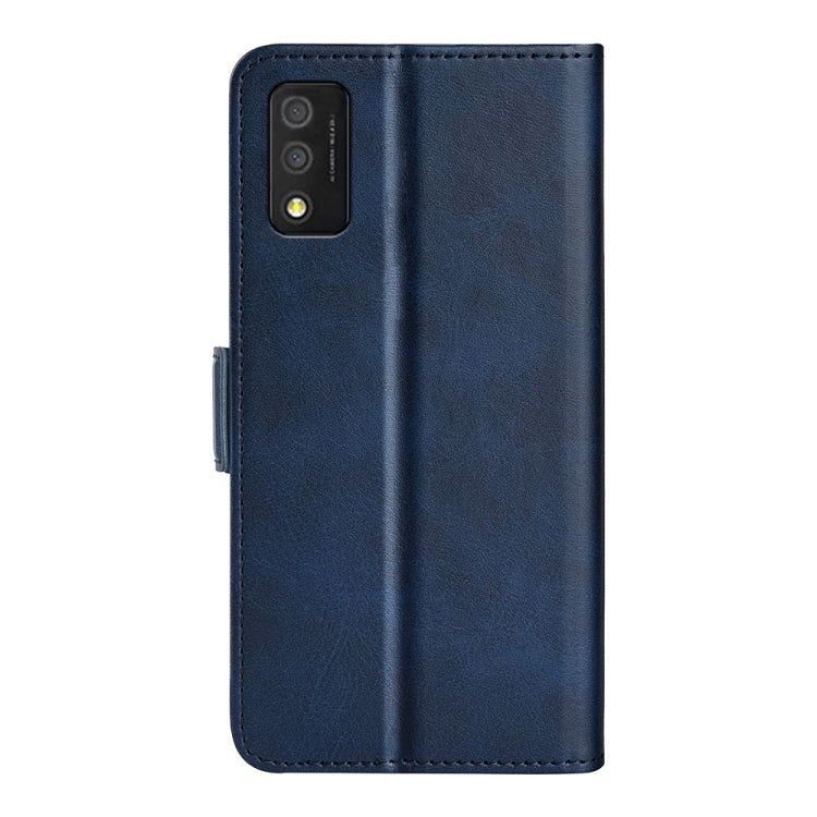 For TCL 30T Dual-side Magnetic Buckle Leather Phone Case