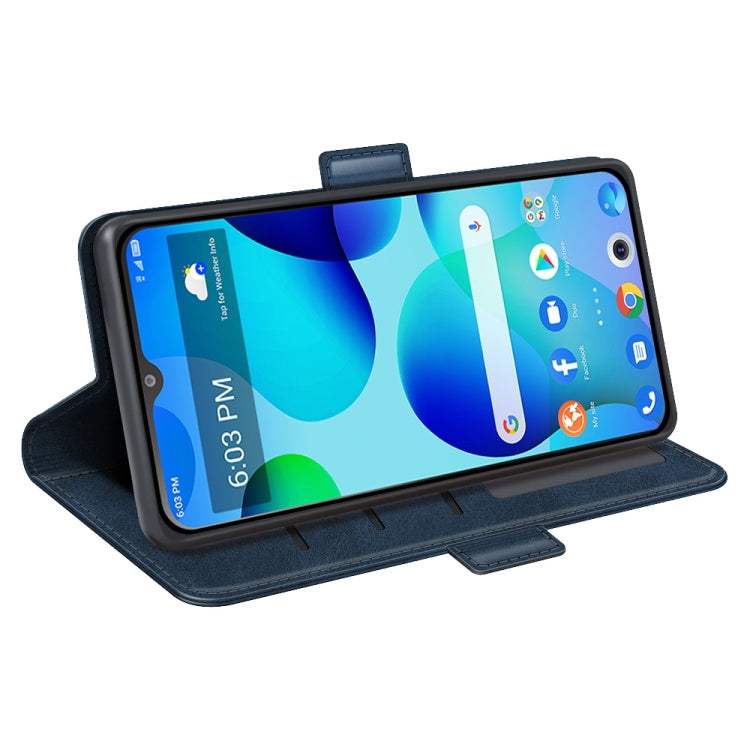 For TCL 30T Dual-side Magnetic Buckle Leather Phone Case