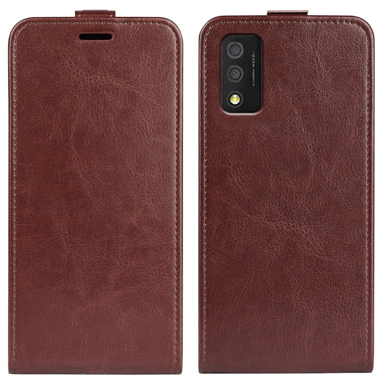 For TCL 30T R64 Texture Single Vertical Flip Leather Phone Case