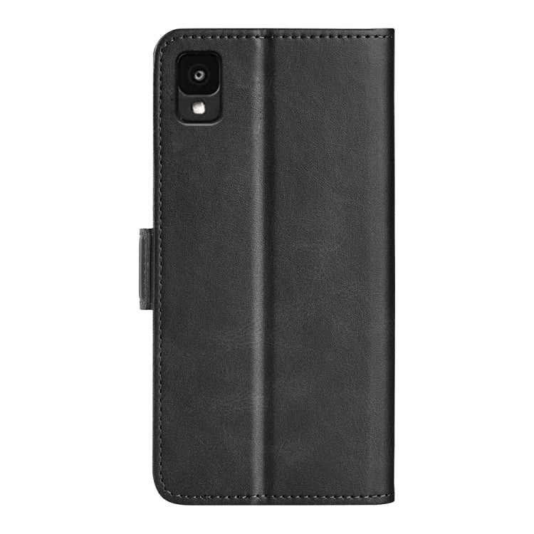 For TCL 30 Z Dual-side Magnetic Buckle Leather Phone Case
