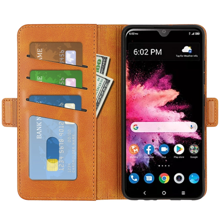 For TCL 30 Z Dual-side Magnetic Buckle Leather Phone Case