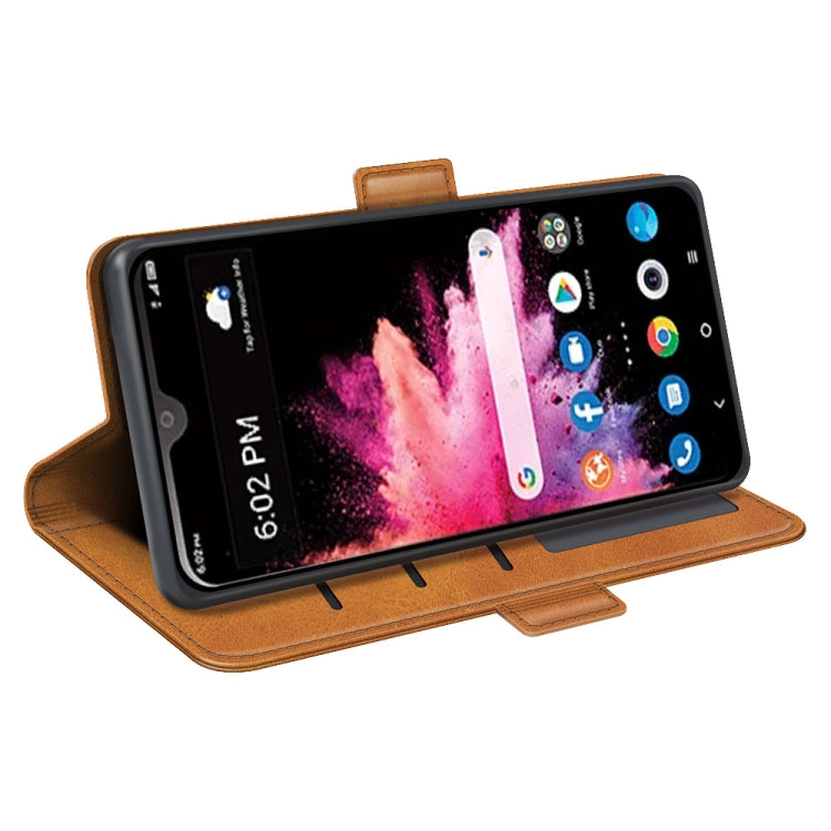 For TCL 30 Z Dual-side Magnetic Buckle Leather Phone Case