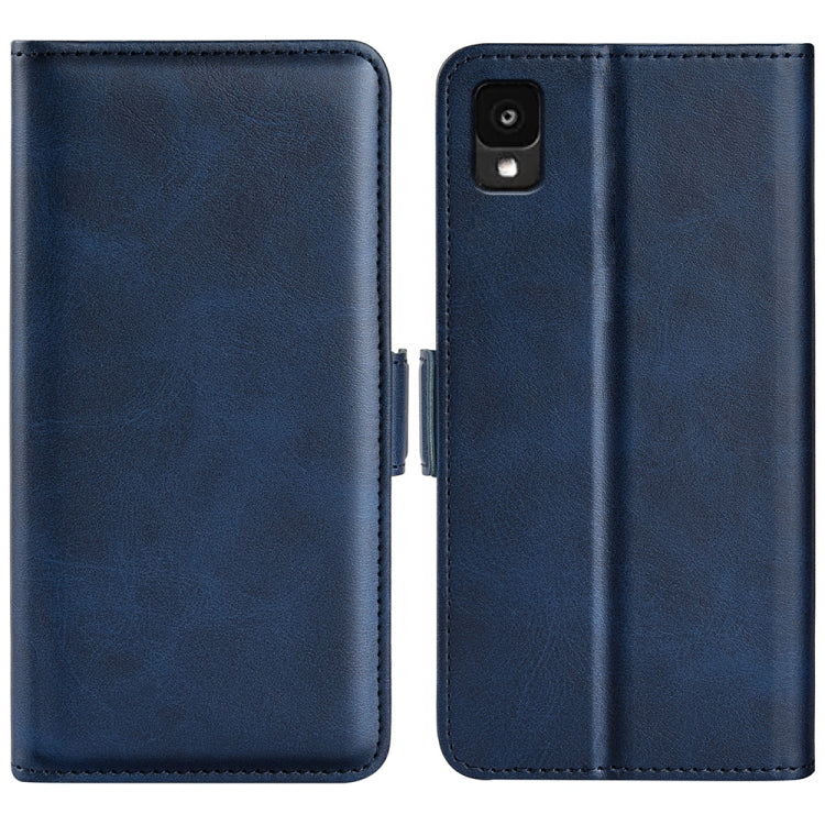 For TCL 30 Z Dual-side Magnetic Buckle Leather Phone Case