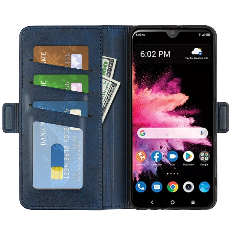 For TCL 30 Z Dual-side Magnetic Buckle Leather Phone Case