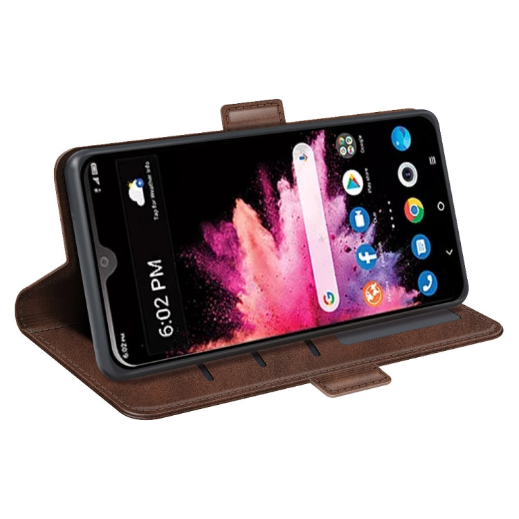 For TCL 30 Z Dual-side Magnetic Buckle Leather Phone Case