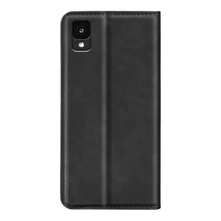 For TCL 30Z Retro-skin Magnetic Suction Leather Phone Case