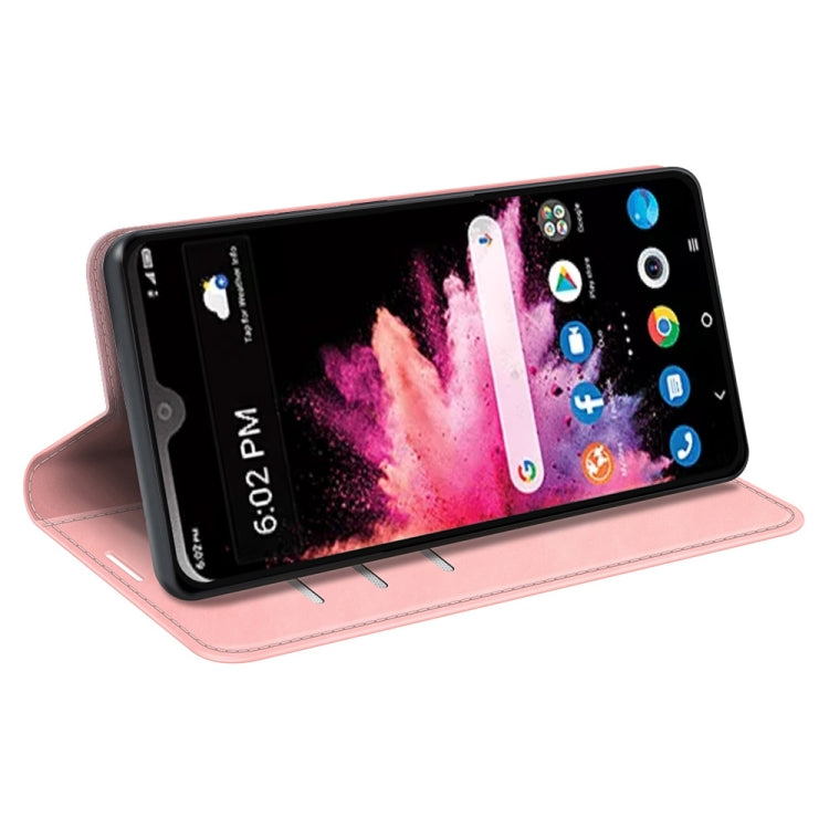 For TCL 30Z Retro-skin Magnetic Suction Leather Phone Case