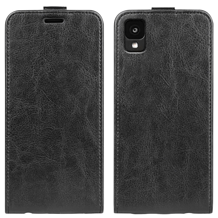 For TCL 30Z R64 Texture Single Vertical Flip Leather Phone Case