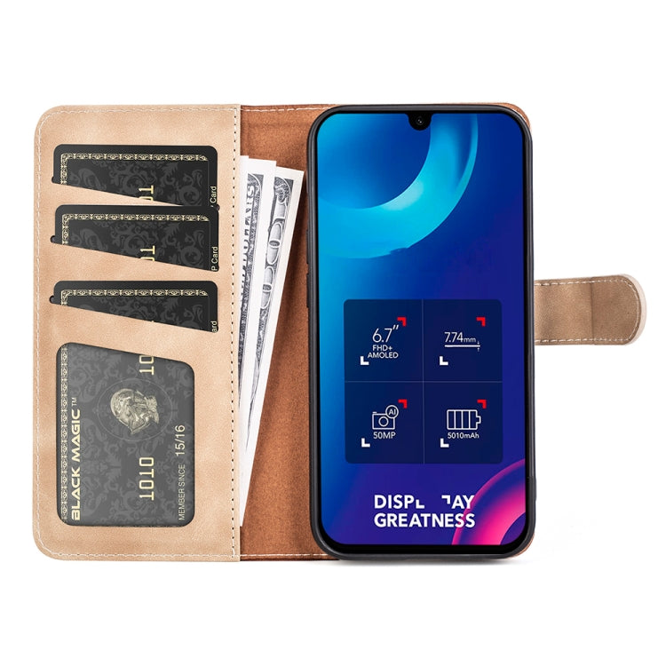 For TCL 30 5G / 30 / 30+ Stitching Horizontal Flip Leather Phone Case