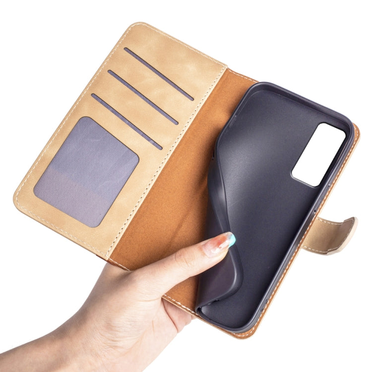 For TCL 30 5G / 30 / 30+ Stitching Horizontal Flip Leather Phone Case