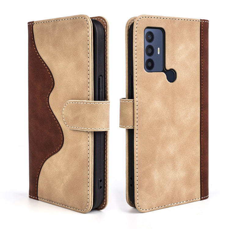 For TCL 30 SE / 305 / 306 Stitching Horizontal Flip Leather Phone Case