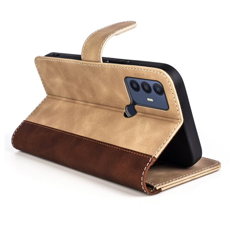 For TCL 30 SE / 305 / 306 Stitching Horizontal Flip Leather Phone Case