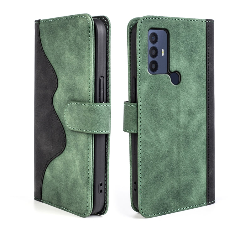 For TCL 30 SE / 305 / 306 Stitching Horizontal Flip Leather Phone Case