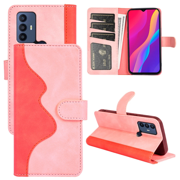 For TCL 30 SE / 305 / 306 Stitching Horizontal Flip Leather Phone Case